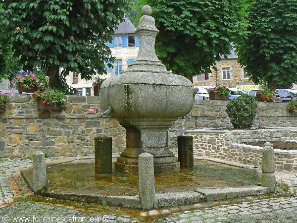 fontaine de France : fontaine-pontrieux