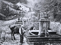 fontaines de France : La Fontaine en 1933