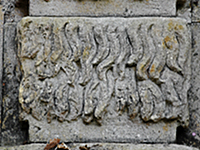 fontaines de France : Bossage d'un pilier