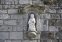 fontaines de France : Statue de Saint-Rivalain