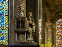fontaines de France : Statue de la Vierge