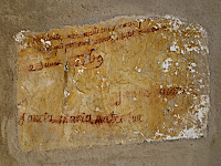 fontaines de France : Inscription manuscrite