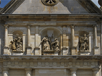 fontaines de France : Eglise la faade