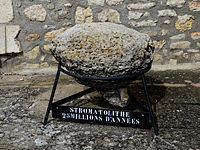 fontaines de France :stromatolithe 