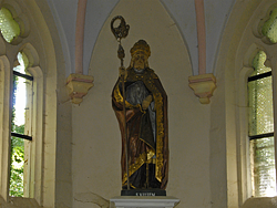 fontaines de France : statue de Saint-Kilien
