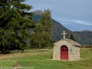 La Fontaine et Chapelle St-Aubin à Manson