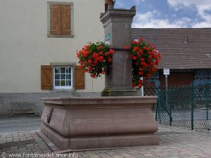 La Fontaine rue de Molsheim