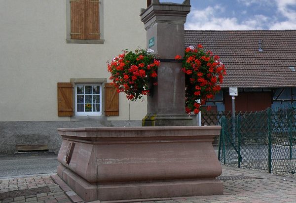 La Fontaine rue de Molsheim