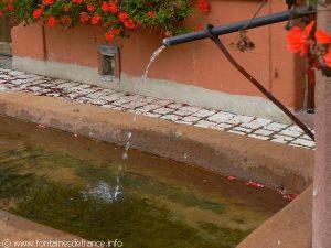 La Fontaine rue de la Mairie