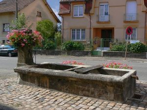 La Fontaine rue de la 1ère DFL