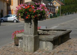 La Fontaine rue de la 1ère DFL