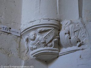 Une sculpture représentant un ange