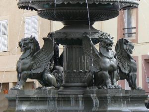 La Fontaine des Quatre Lions