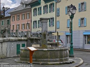 La Fontaine Place du Marché