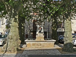 La Fontaine des Quatre Platanes
