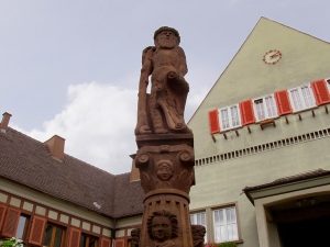 La Fontaine de l'Homme Sauvage