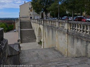 La Fontaine de l'Escalier palier Supérieur