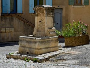 La Fontaine Place Jean et Jules Francou