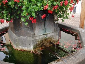 La Fontaine Stockpflugbrunnen