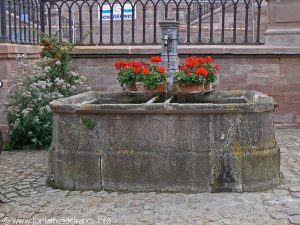 La Fontaine rue du Maire Witzig