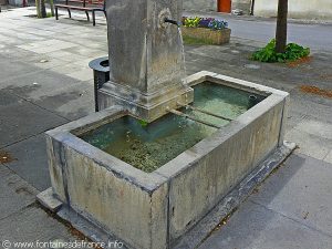 La Fontaine Place des Ormeaux
