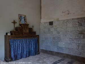 Intérieur de la chapelle