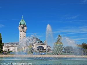 Fontaine Jets d'Eau du Champ de Juillet