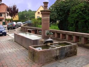 La Fontaine rue des Romains