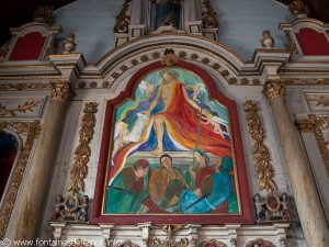 détail du maître-autel