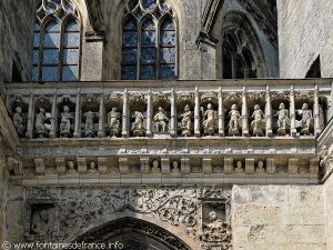 Décoration de la façade sud du chœur