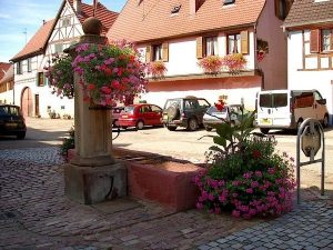 La Fontaine rue des Cigognes