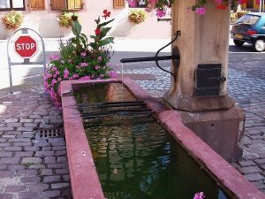 La Fontaine rue des Cigognes