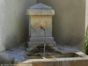 La Fontaine rue des Tourelles
