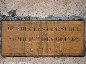 Plaque sur le Bassin