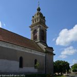 La Fontaine de Cérès et l'église