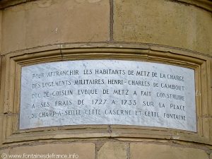 La Fontaine du Cambout de Coislin