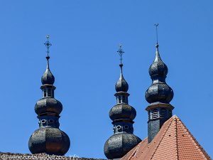 Les trois clochers de l'Eglise