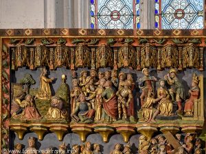 détail du retable