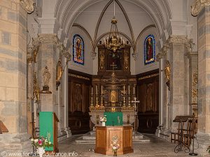 Choeur de l'église de Mailley