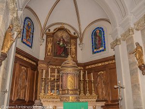 Tabernacle de l'église de Mailley