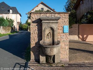 La Fontaine du Bourg