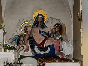 Piéta de la chapelle de la Vierge