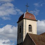 Clocher de l'église de Foucherans