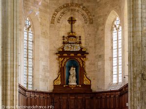Intérieure de l'abbatiale Notre-Dame