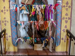 Rubans laissés en remerciement