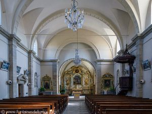 Nef et choeur de l'église St-Martin
