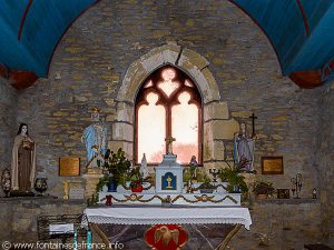 L'autel de la chapelle Ste-Hélène