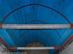 Voûte en berceau de la chapelle Ste-Hélène