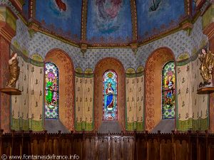 Vitreaux du choeur de l'Eglise Saint-Ephrem de La Serre