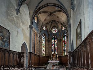 La nef de l'Abbaye de Mozac